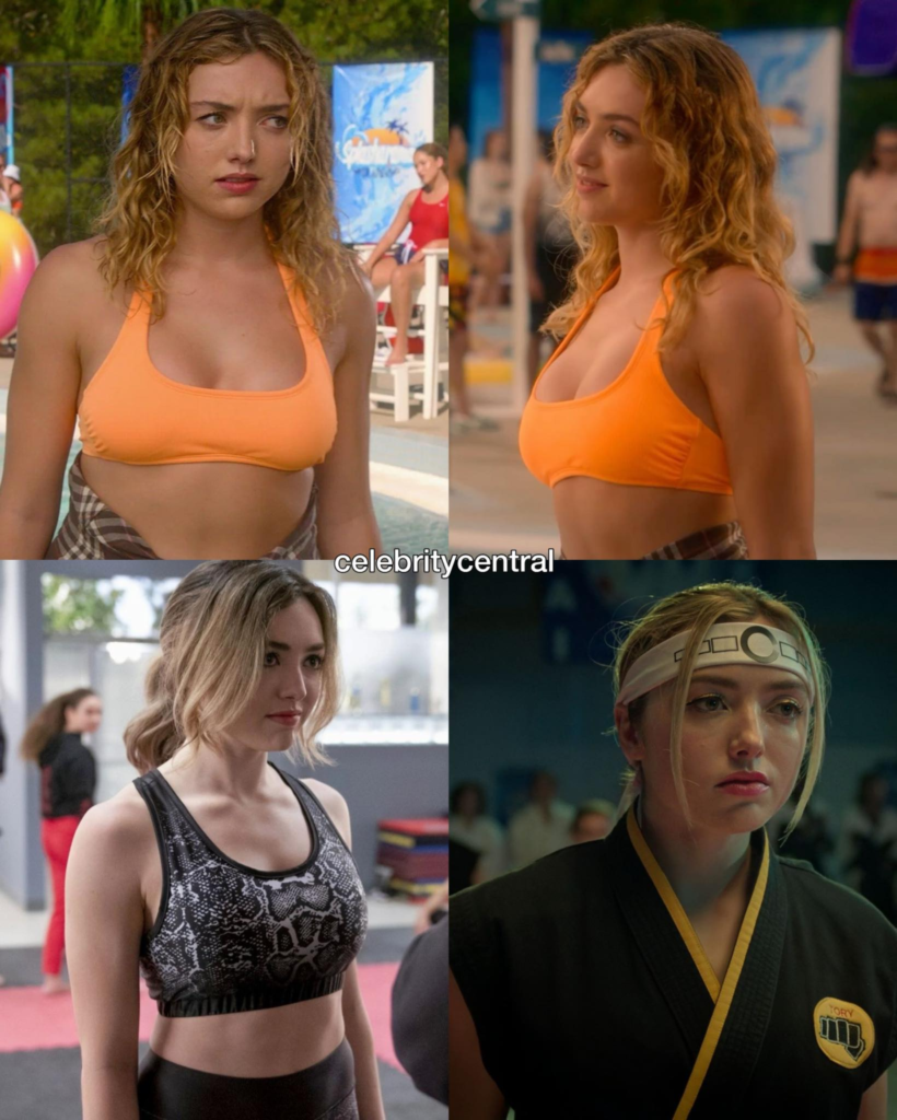 Peyton List in her role as Tory Nichols from the series Cobra Kai