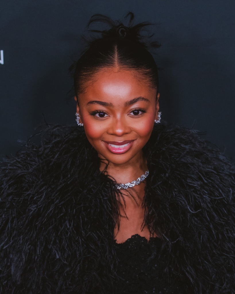 Skai Jackson smiling
