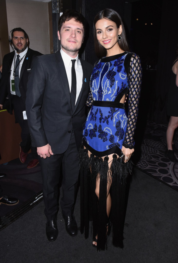 Josh Hutcherson and Victoria Justice