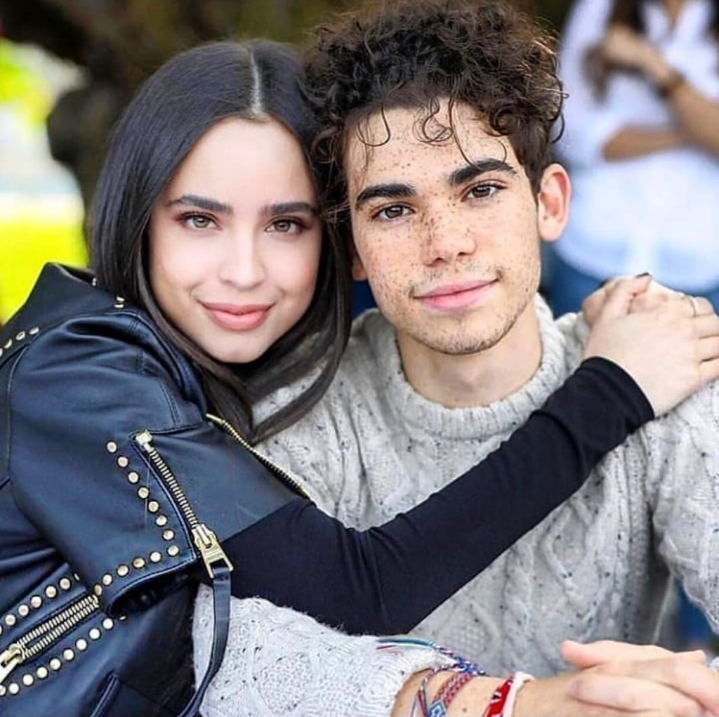Cameron Boyce and Sofia Carson