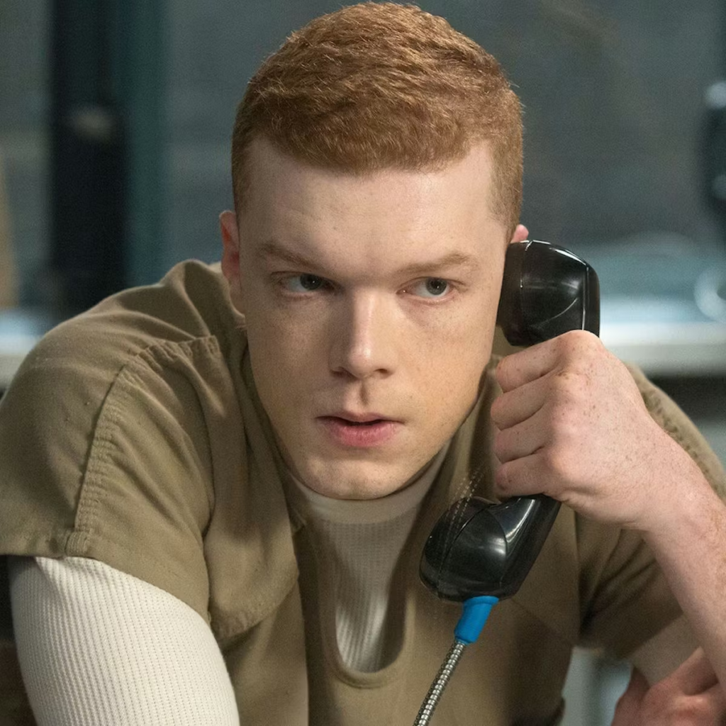 Cameron Monaghan in a scene as his character Ian Gallagher from the television series Shameless