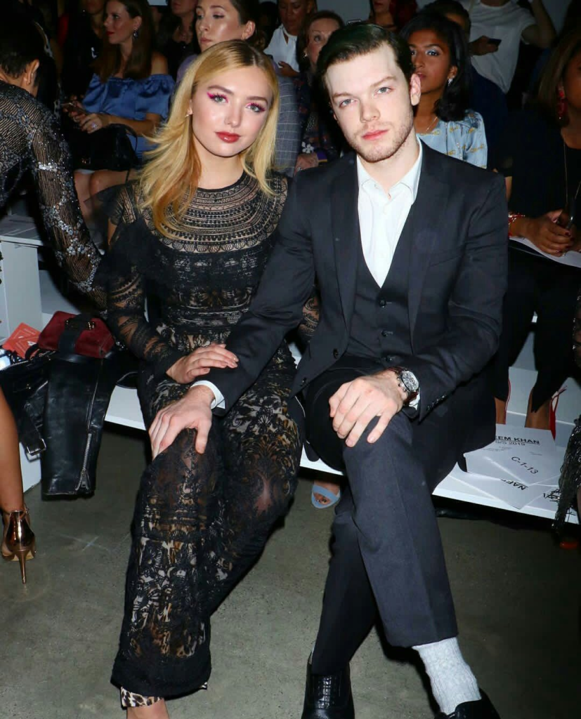 Cameron Monaghan and Peyton List at an event