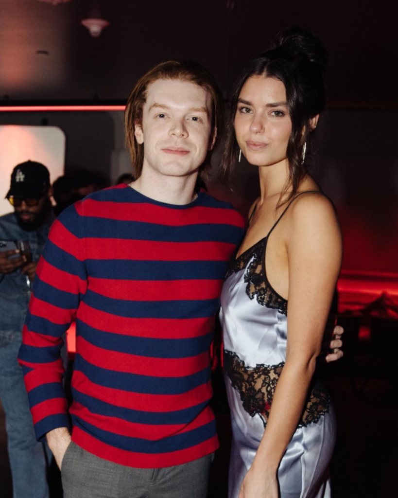 Cameron Monaghan and Lauren Searle