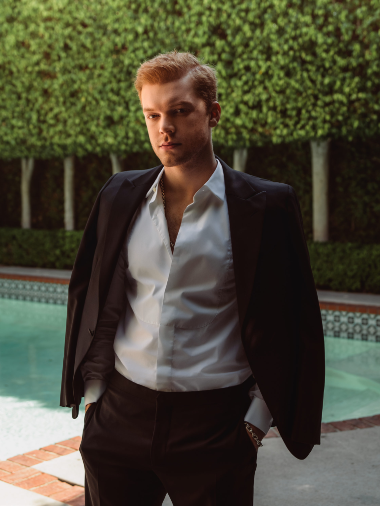 Cameron Monaghan from his 2021 photo shoot with Glitter Magazine
