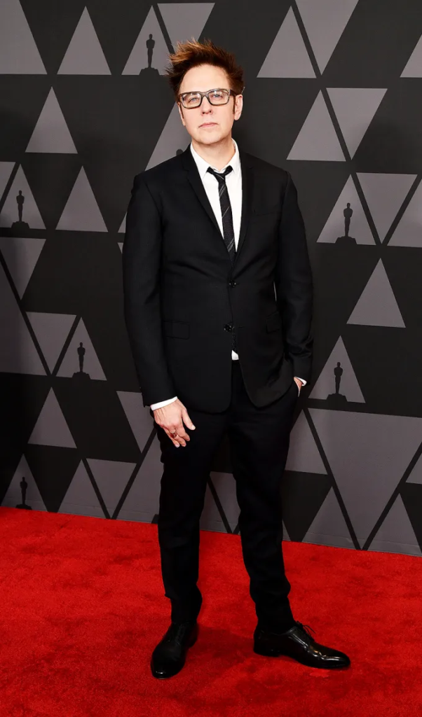 James Gunn walking the red carpet at the 9th Annual AMPAS Governors Awards in Los Angeles on November 11, 2017
