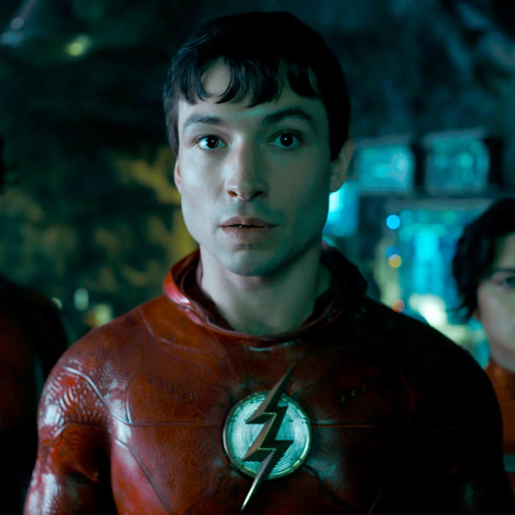 Ezra Miller in the 2023 film The Flash
