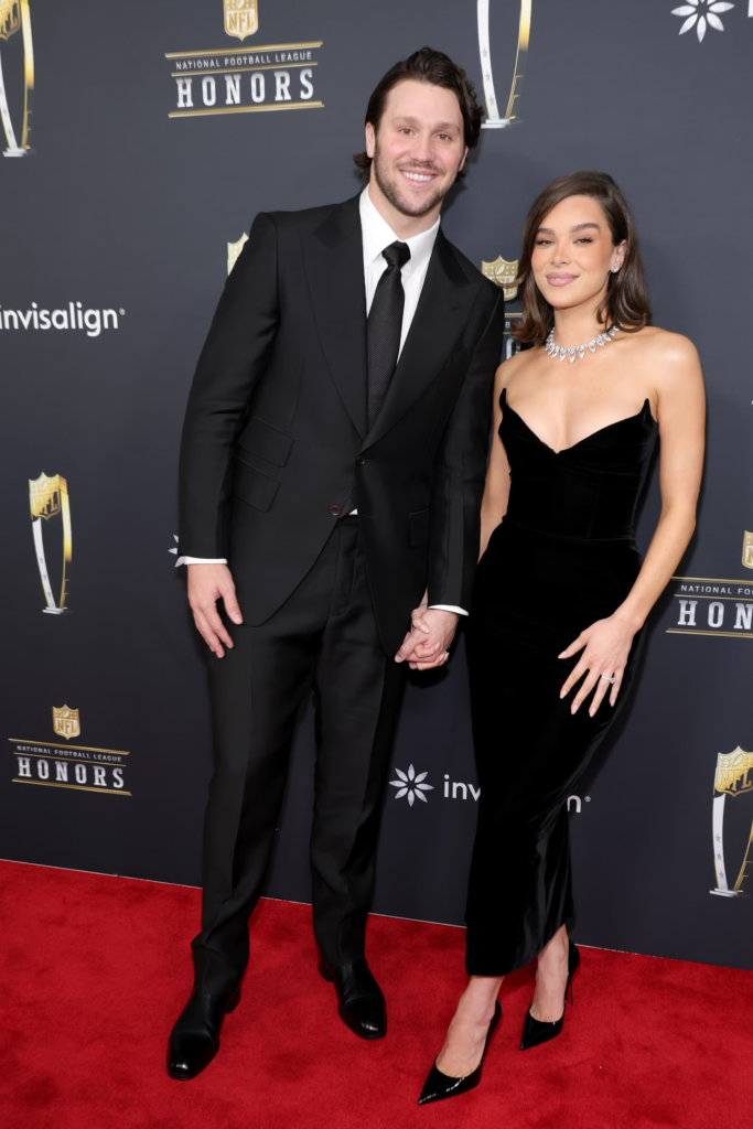 Hailee Steinfeld and Josh Allen