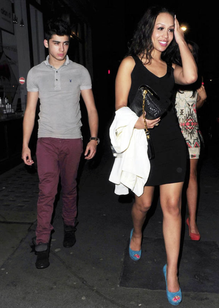 Zayn Malik and Rebecca Ferguson
