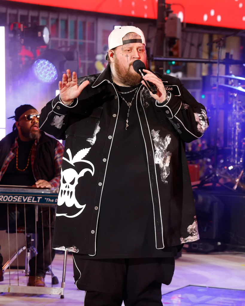 Jelly Roll performing on stage