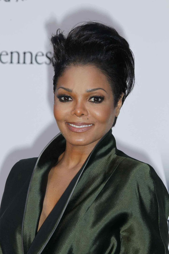 Janet Jackson smiling