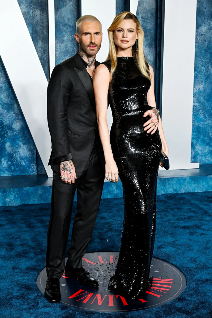 Adam Levine and Behati Prinsloo