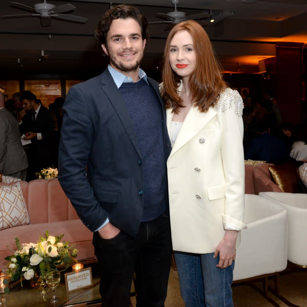 Karen Gillan and Nick Kocher