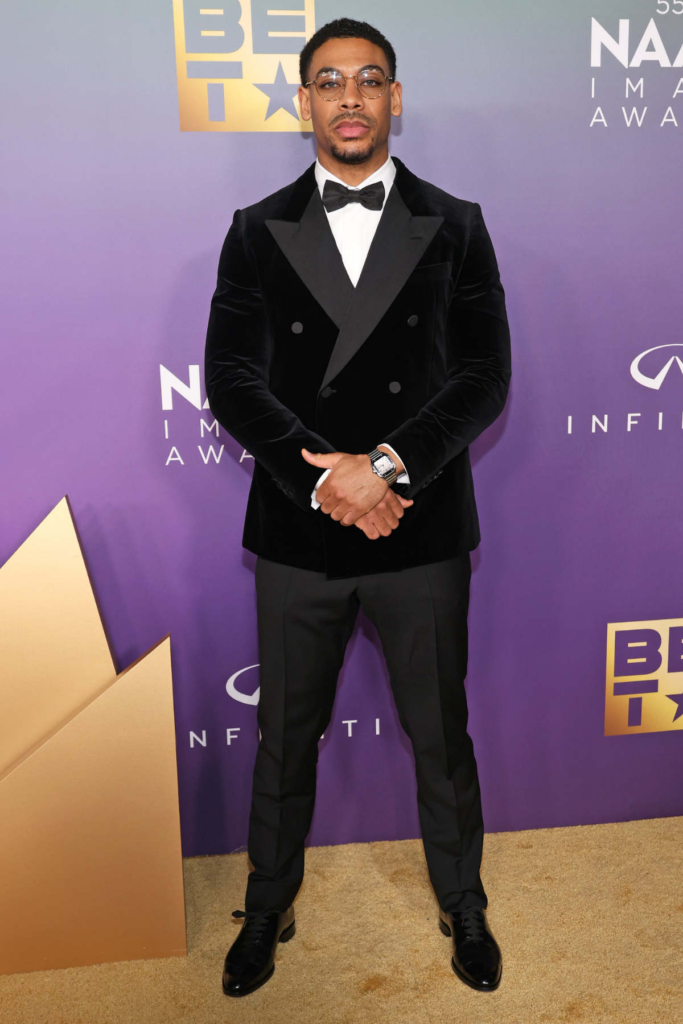 Aaron Pierre at the BETs