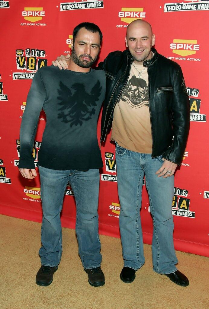 Joe Rogan and Dana White at the 4th Annual Spike TV Video Game Awards