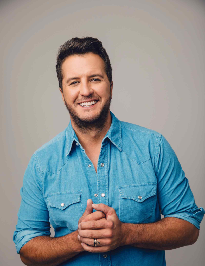 Luke Bryan smiling