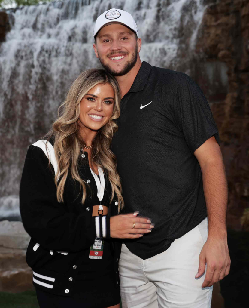 Josh Allen and Brittany Williams