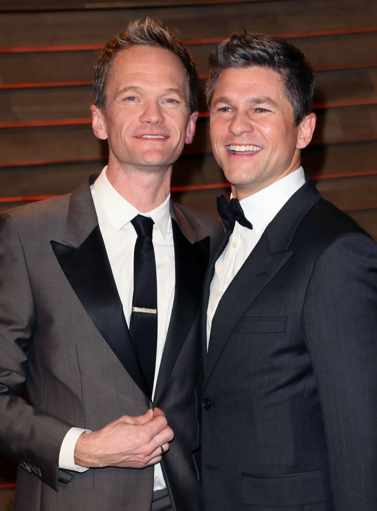 Neil Patrick Harris and David Burtka smiling