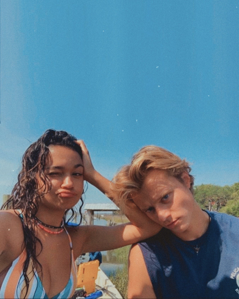 Madison Bailey and Rudy Pankow