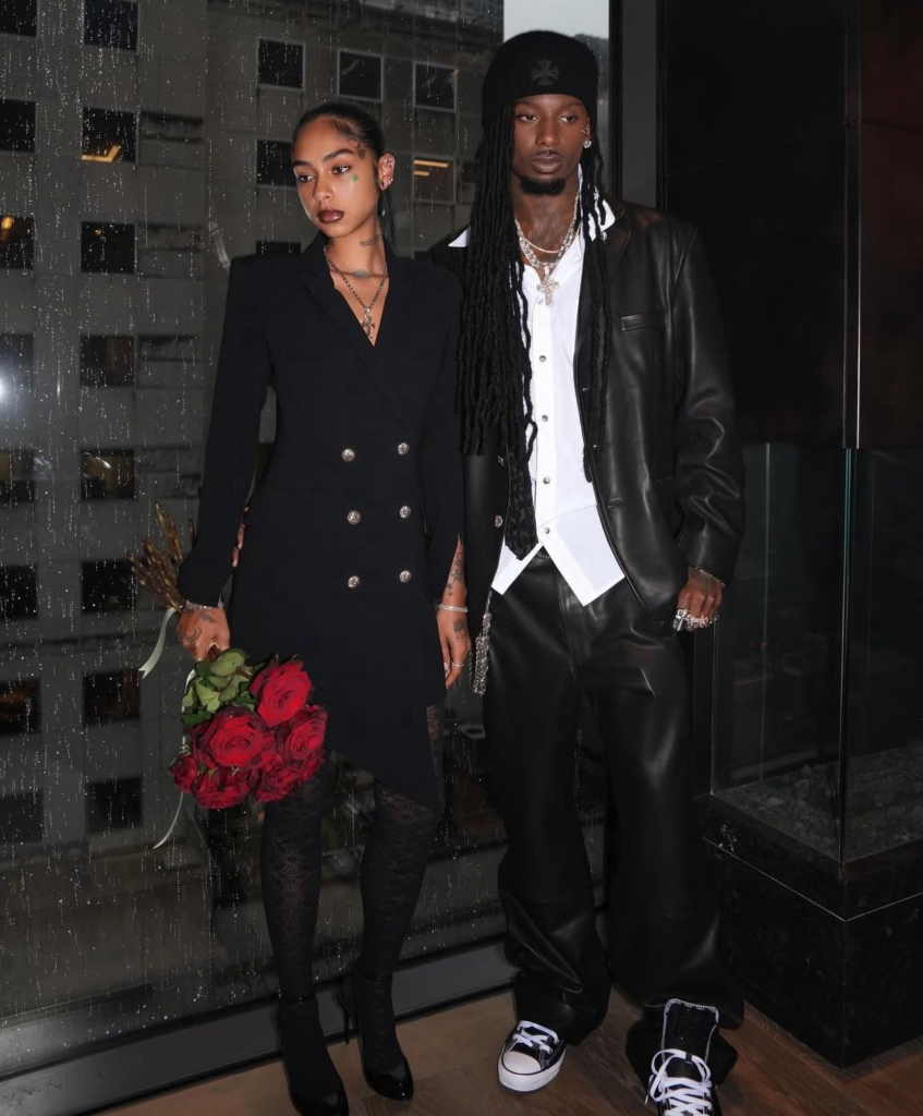 Playboi Carti and Giovanna Ramos