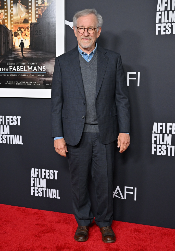 Steven Spielberg attending the 2022 AFI Fest for a closing night screening
