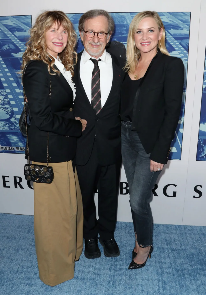 Steven Spielberg and Kate Capshaw