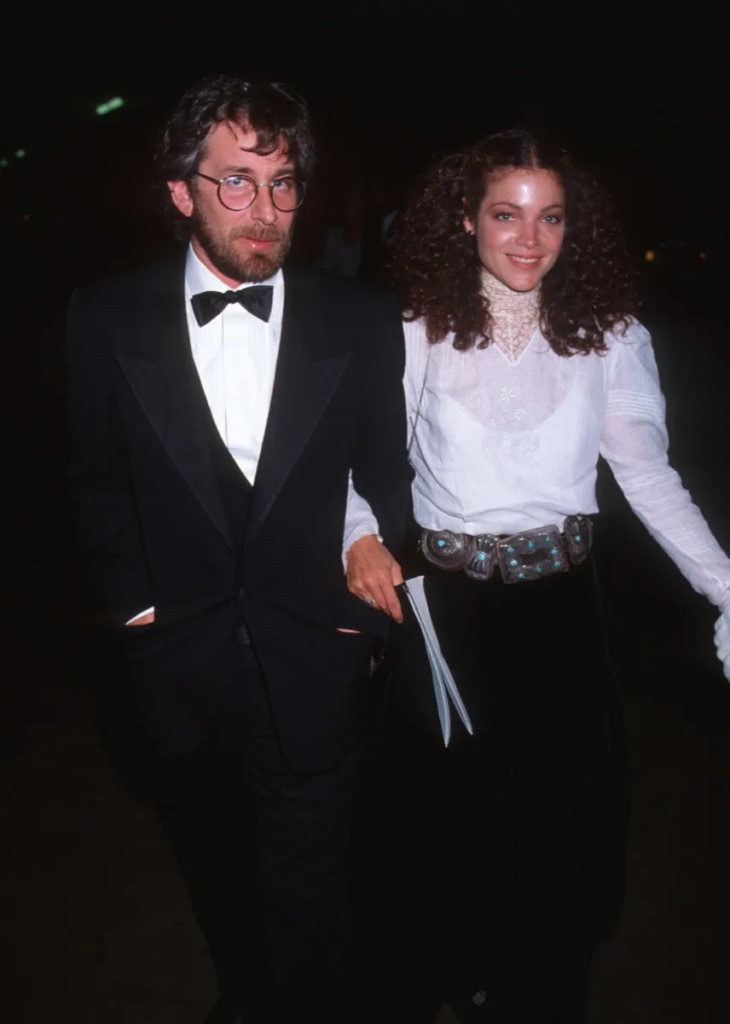 Steven Spielberg and Amy Irving