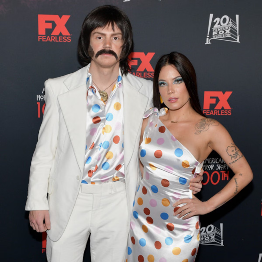 Halsey and Evan Peters