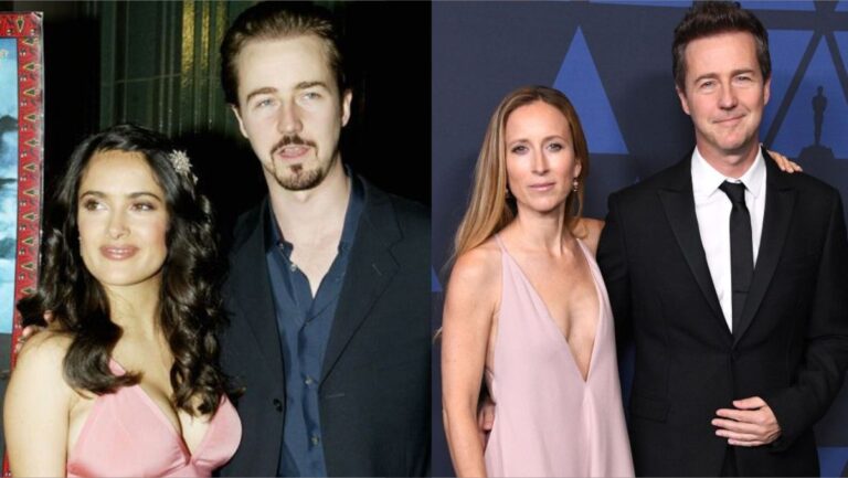 Edward Norton: Actor, Salma Hayek Past & Shauna Robertson Love