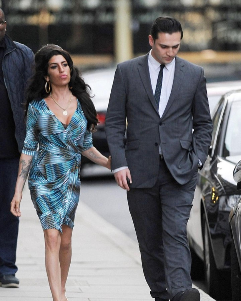 Amy Winehouse and Reg Traviss
