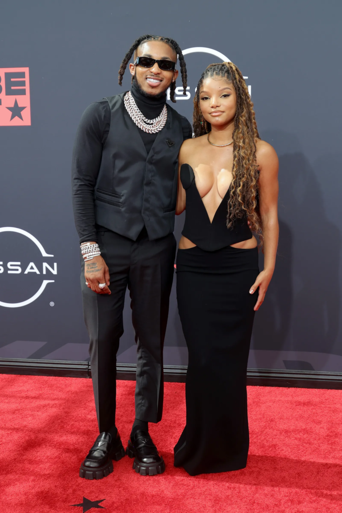 DDG and Halle Bailey at the BETs