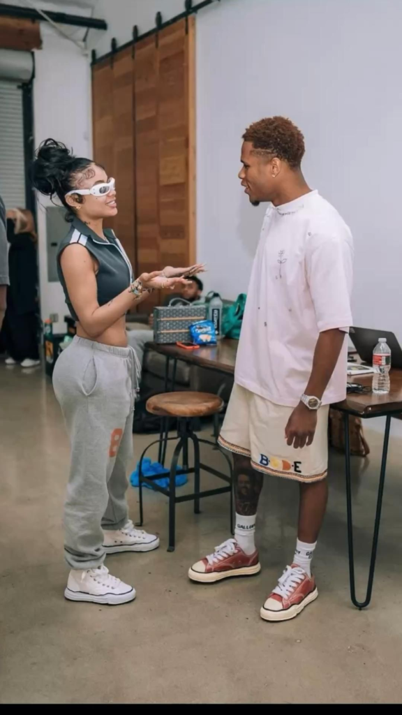 India Love and Devin Haney