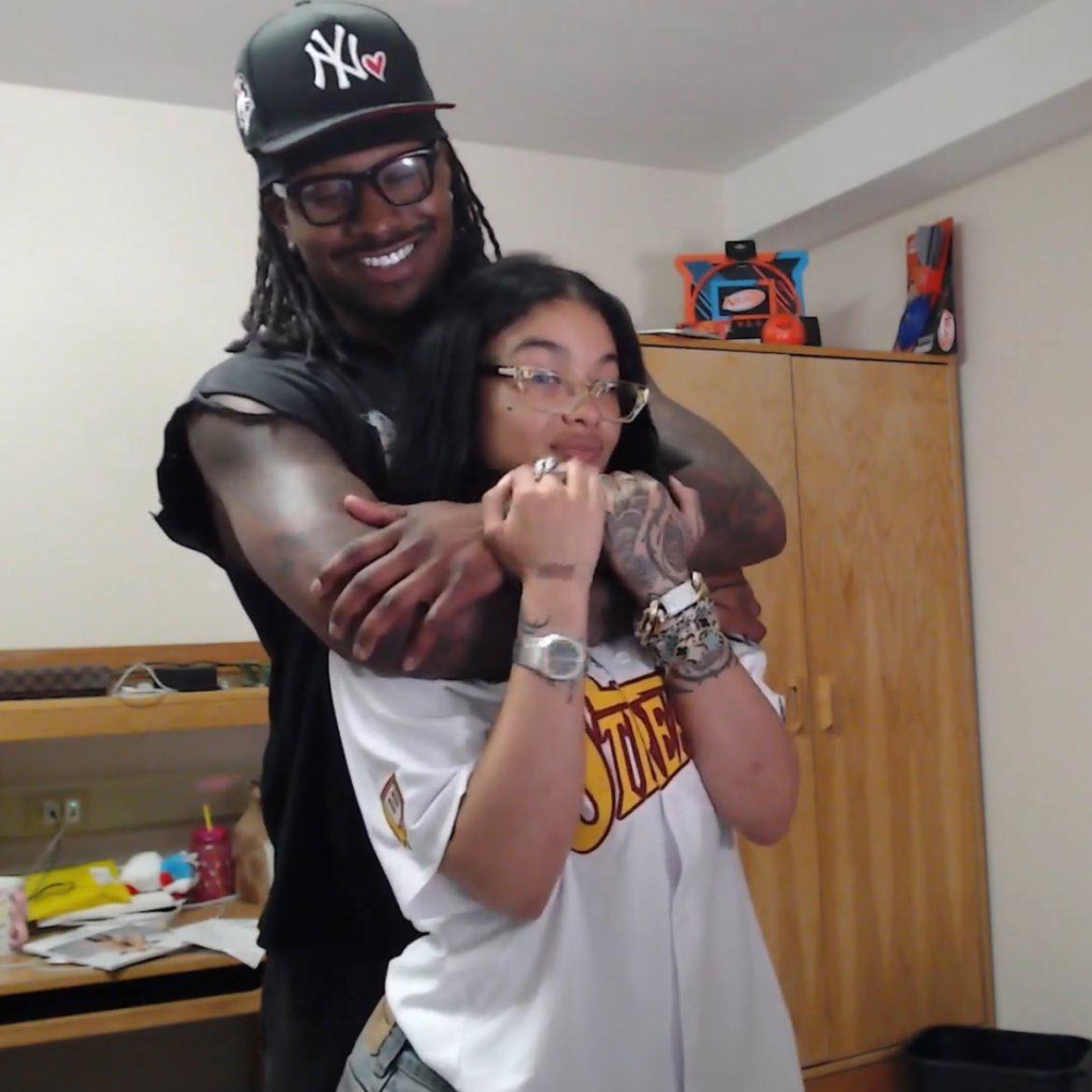 India Love and Duke Dennis