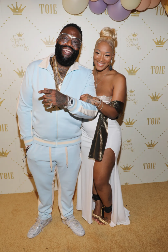 Rick Ross and Briana Camille