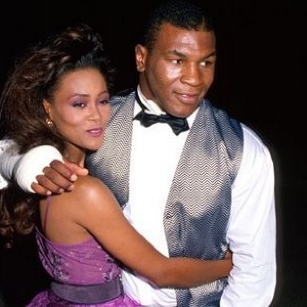 Mike Tyson and Robin Givens