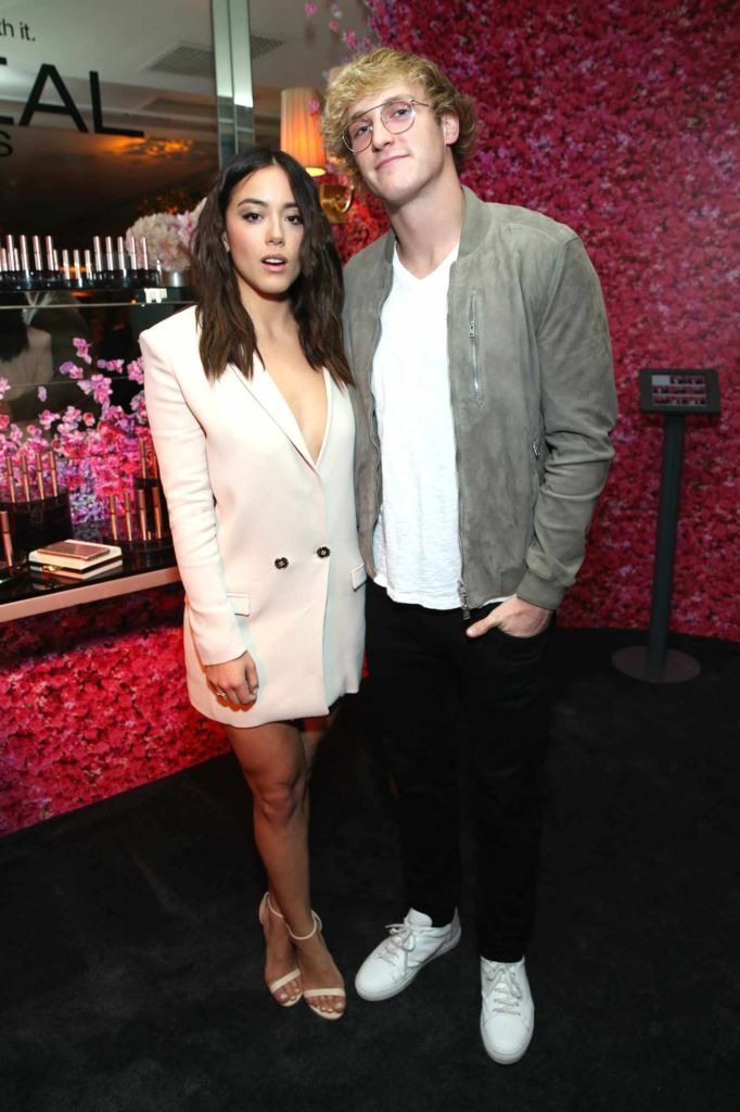 Logan Paul and Chloe Bennet