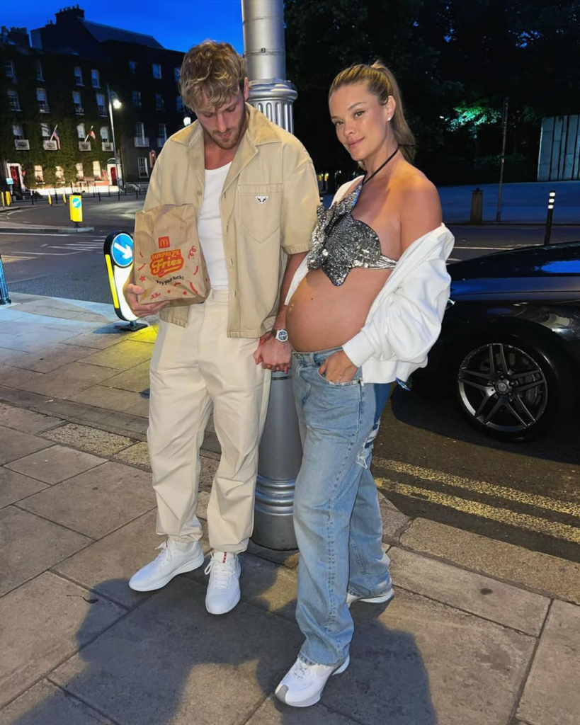 Logan Paul and Nina Agdal