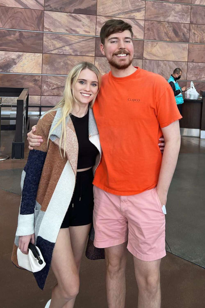 MrBeast and Thea Booysen