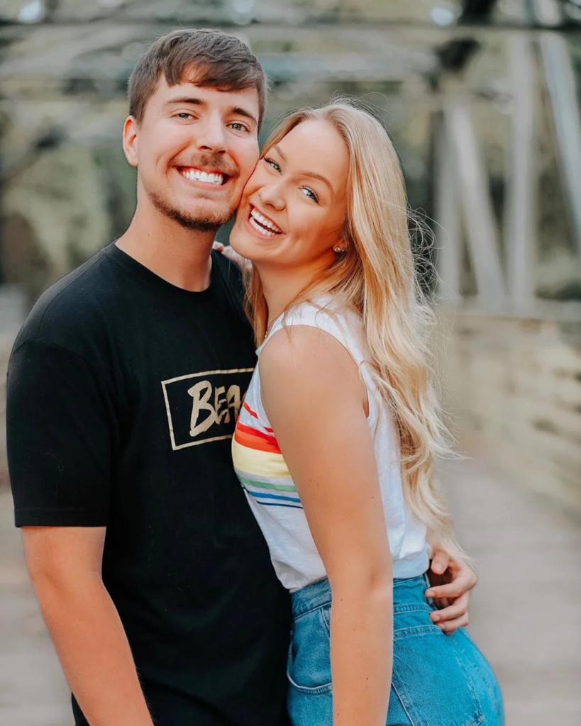 MrBeast and Maddy Spidell