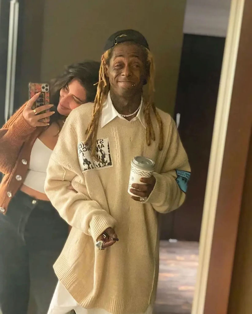 Lil Wayne and Denise Bidot