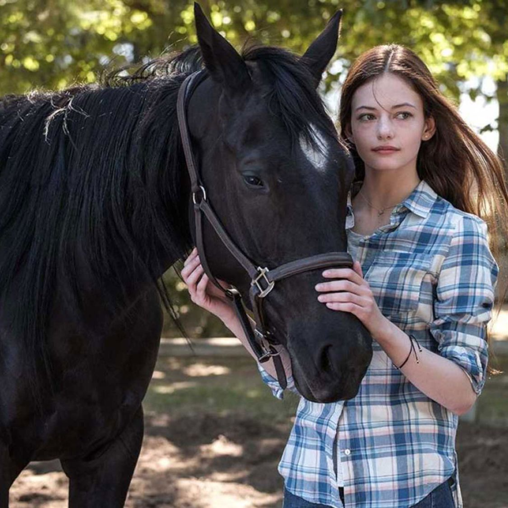 Mackenzie Foy as Jo Green in the 2020 film adaptation of Black Beauty