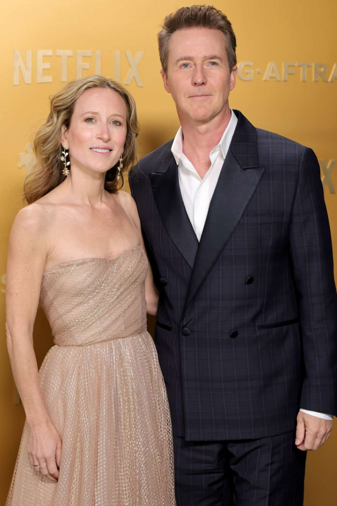 Edward Norton and Shauna Robertson