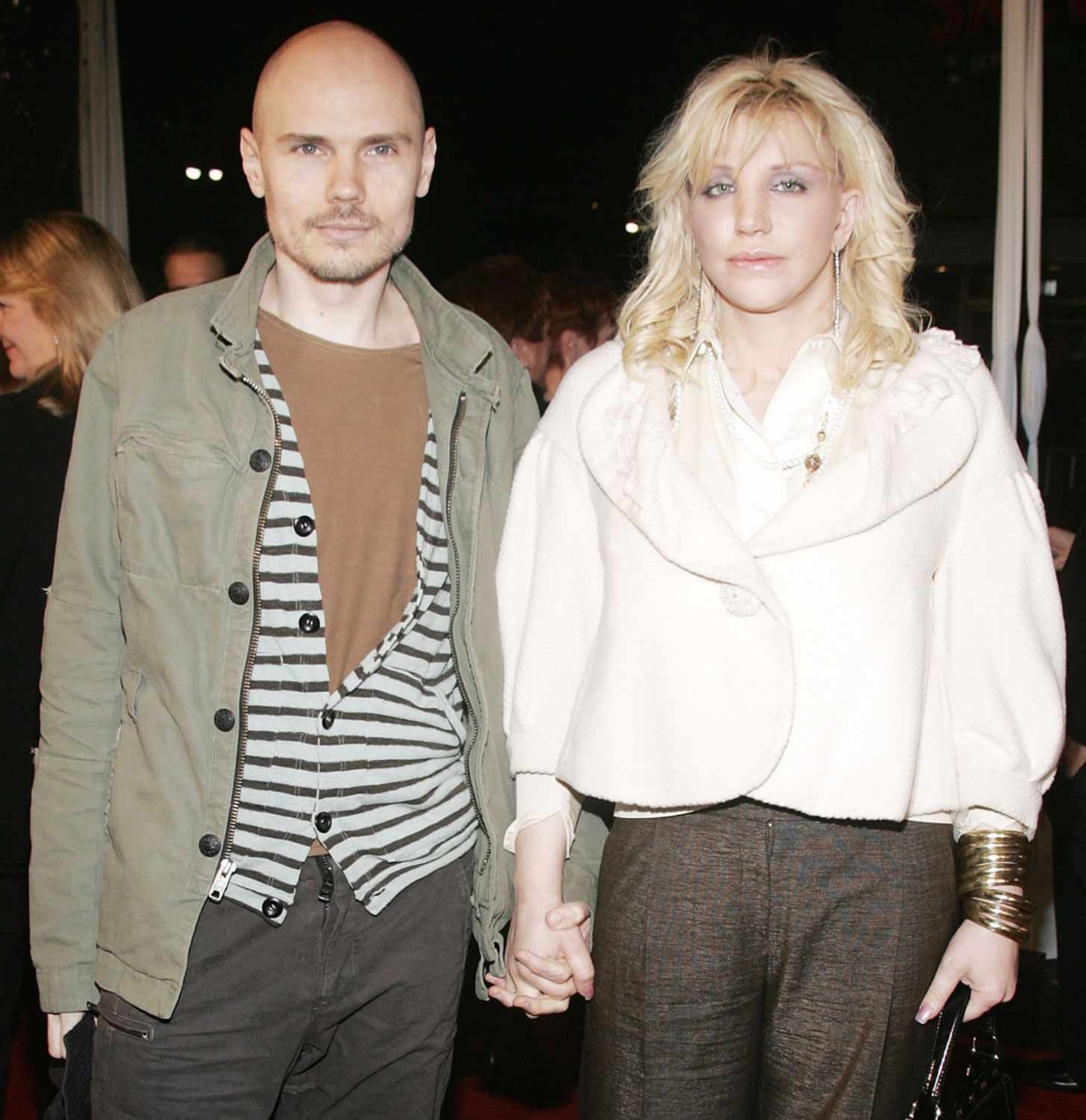 Courtney Love and Billy Corgan