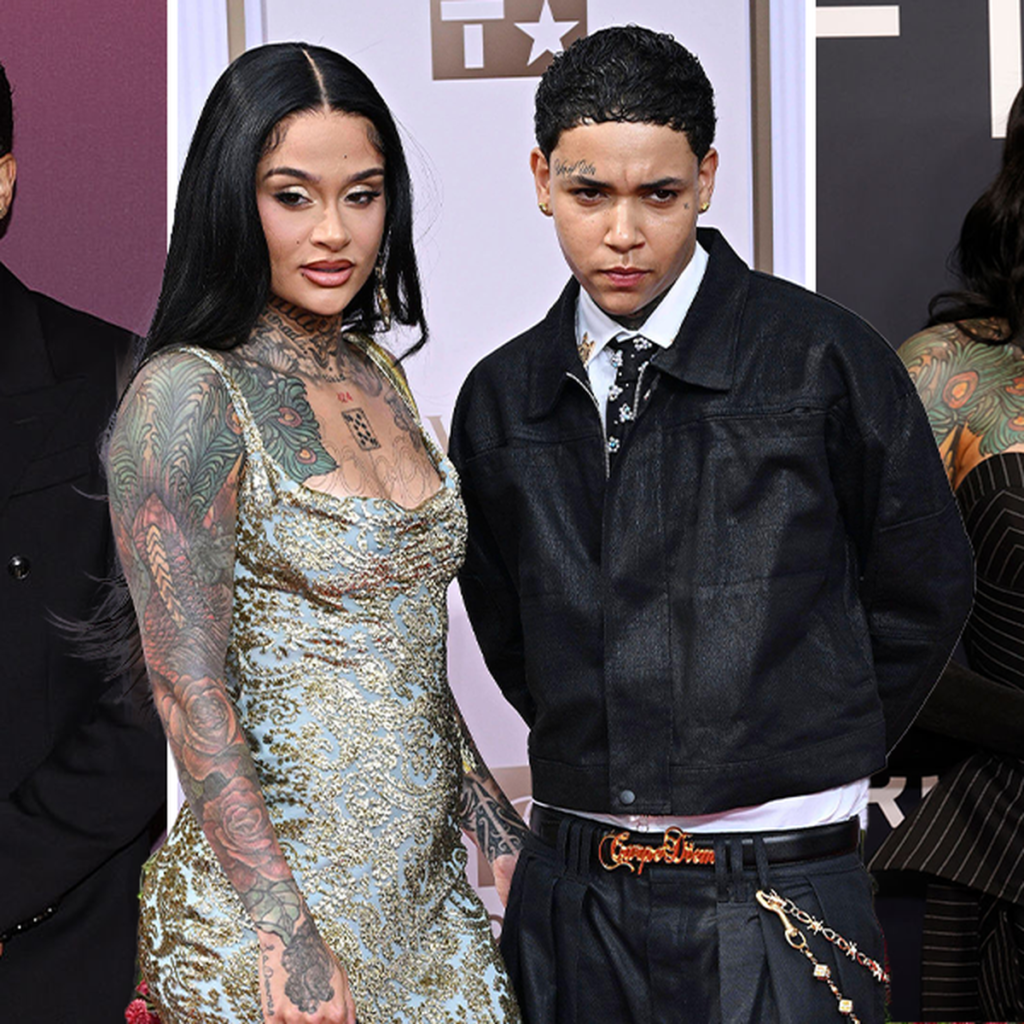 Kehlani and Kwn at the BETs