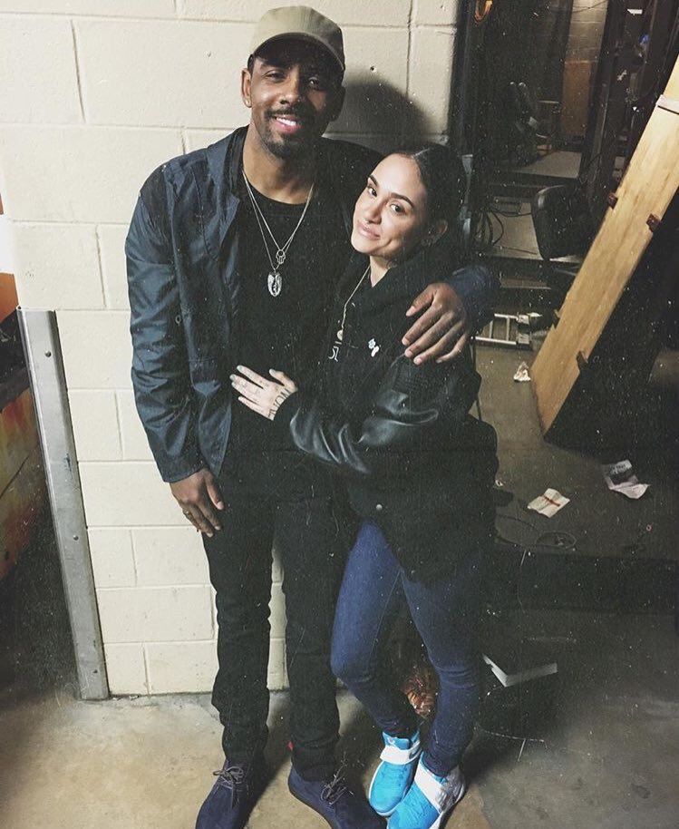 Kehlani and Kyrie Irving