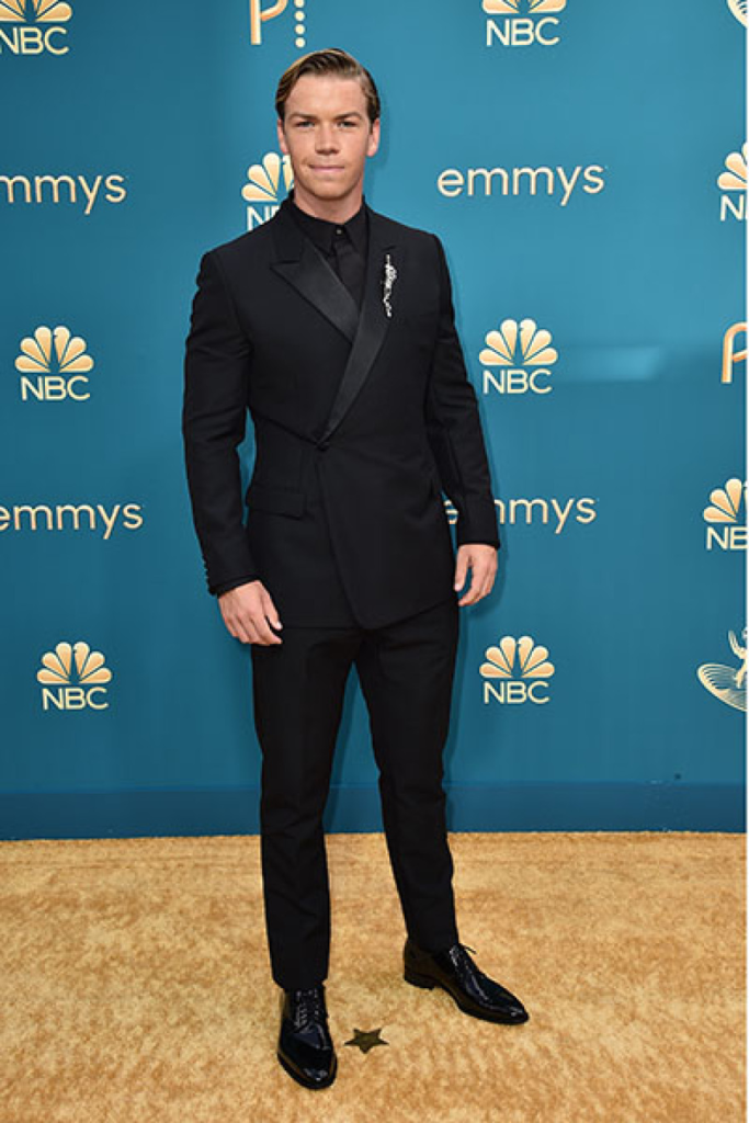 Will Poulter arriving at the 74th Primetime Emmy Awards on September 12, 2022, in Los Angeles
