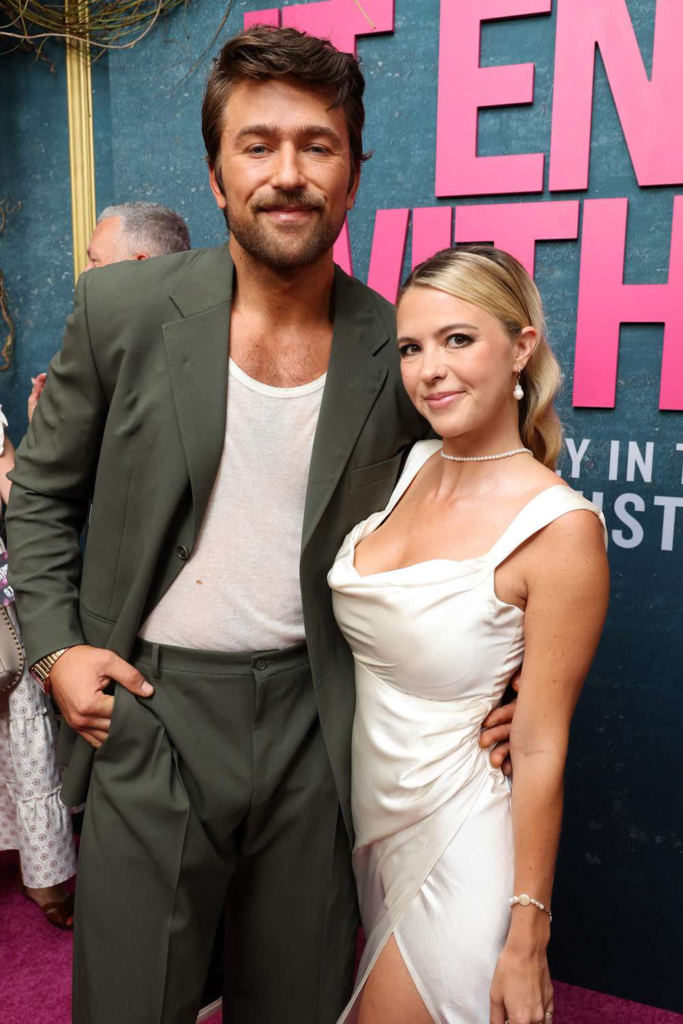 Brandon Sklenar and Courtney Salviolo