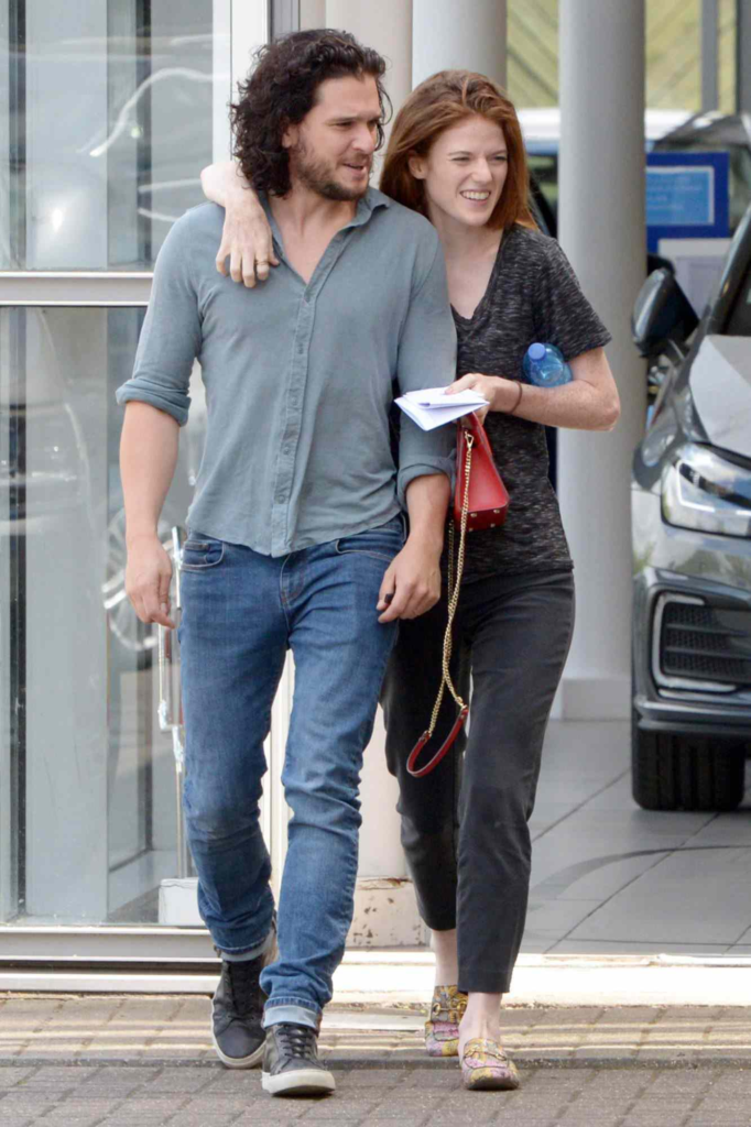 Kit Harington and Rose Leslie
