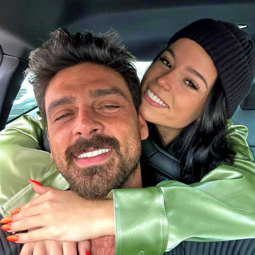 Michele Morrone and Moara Sorio
