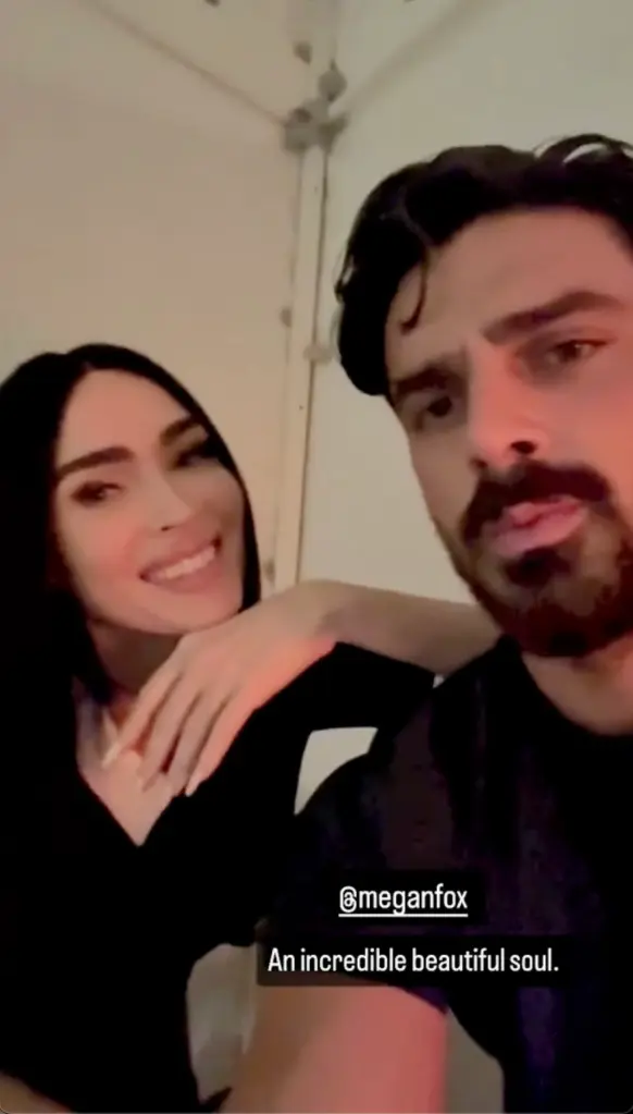 Michele Morrone and Megan Fox