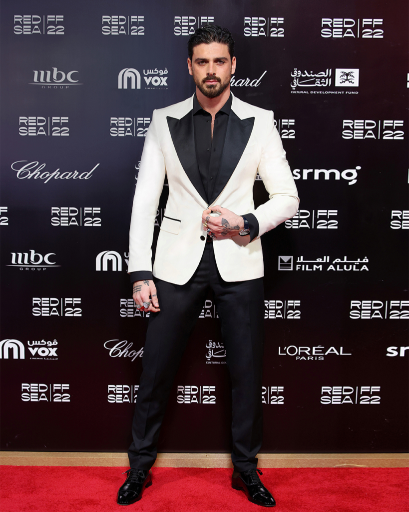 Michele Morrone at the 2022 Red Sea International Film Festival